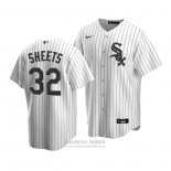 Camiseta Beisbol Hombre Chicago White Sox Gavin Sheets Replica Blanco