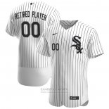 Camiseta Beisbol Hombre Chicago White Sox Primera Pick-A-Player Retired Roster Autentico Blanco