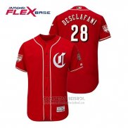 Camiseta Beisbol Hombre Cincinnati Reds Anthony Desclafani Flex Base Entrenamiento de Primavera 2019 Rojo