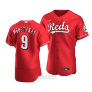 Camiseta Beisbol Hombre Cincinnati Reds Mike Moustakas Alterno Autentico Rojo