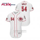 Camiseta Beisbol Hombre Cincinnati Reds Sonny Gray Flex Base Blanco