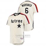 Camiseta Beisbol Hombre Houston Astros Jake Marisnick Oilers Vs. Houston Astros Cooperstown Collection Crema