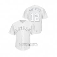 Camiseta Beisbol Hombre Houston Astros Martin Maldonado 2019 Players Weekend Martincito Replica Blanco