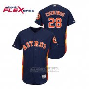 Camiseta Beisbol Hombre Houston Astros Robinson Chirinos Flex Base Azul