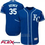 Camiseta Beisbol Hombre Kansas City Royals Eric Hosmer 35 Azul Flex Base Autentico Collection Jugador