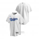 Camiseta Beisbol Hombre Los Angeles Dodgers Replica Primera Blanco