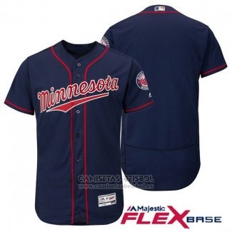 Camiseta Beisbol Hombre Minnesota Twins Azul Flex Base Autentico Collection