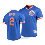 Camiseta Beisbol Hombre New York Mets Dominic Smith Cooperstown Collection Azul