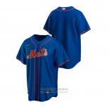 Camiseta Beisbol Hombre New York Mets Replica Alterno Azul