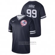 Camiseta Beisbol Hombre New York Yankees Aaron Judge Cooperstown Collection Legend Azul