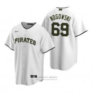 Camiseta Beisbol Hombre Pittsburgh Pirates John Nogowski Replica Alterno Blanco