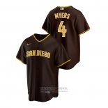 Camiseta Beisbol Hombre San Diego Padres Wil Myers 2020 Replica Road Marron
