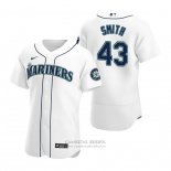 Camiseta Beisbol Hombre Seattle Mariners Joe Smith Autentico Primera Blanco