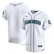 Camiseta Beisbol Hombre Seattle Mariners Primera Limited Blanco