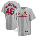 Camiseta Beisbol Hombre St. Louis Cardinals Paul Oroschmidt Road Replica Gris