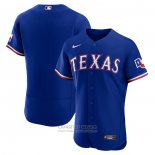 Camiseta Beisbol Hombre Texas Rangers Alterno Autentico Azul