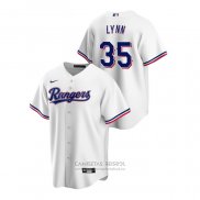 Camiseta Beisbol Hombre Texas Rangers Lance Lynn Replica Primera Blanco