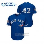 Camiseta Beisbol Hombre Toronto Blue Jays 2019 Jackie Robinson Day Cool Base Azul