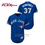 Camiseta Beisbol Hombre Toronto Blue Jays Teoscar Hernandez Autentico Flex Base Azul