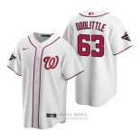 Camiseta Beisbol Hombre Washington Nationals Sean Doolittle Replica Blanco