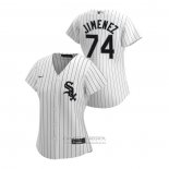Camiseta Beisbol Mujer Chicago White Sox Eloy Jimenez 2020 Replica Primera Blanco