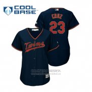 Camiseta Beisbol Mujer Minnesota Twins Nelson Cruz Cool Base Alterno Azul