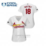 Camiseta Beisbol Mujer St. Louis Cardinals Paul Dejong 2018 LLWS Players Weekend Pauly Rojo