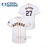 Camiseta Beisbol Nino Houston Astros Jose Altuve 2019 World Series Bound Cool Base Blanco