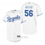 Camiseta Beisbol Nino Kansas City Royals Brad Keller Replica Primera Blanco