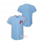 Camiseta Beisbol Nino Philadelphia Phillies Cooperstown Collection Azul