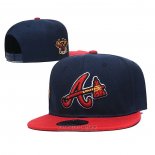 Gorra Atlanta Braves 9FIFTY Snapback Rojo Azul2