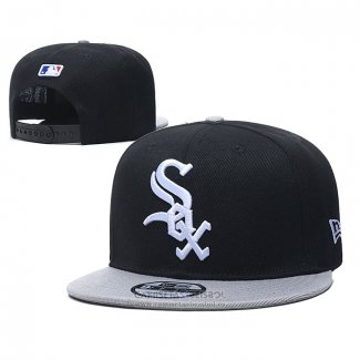 Gorra Chicago White Sox 9FIFTY Snapback Gris Negro2