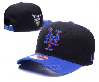Gorra New York Mets Negro Azul