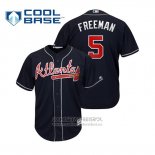 Camiseta Beisbol Hombre Atlanta Braves Freddie Freeman Cool Base Alterno 2019 Azul