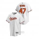 Camiseta Beisbol Hombre Baltimore Orioles John Means Primera Replica Blanco