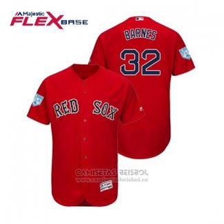 Camiseta Beisbol Hombre Boston Red Sox Matt Barnes Flex Base Entrenamiento de Primavera 2019 Rojo