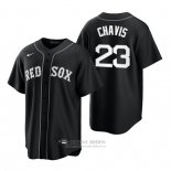 Camiseta Beisbol Hombre Boston Red Sox Michael Chavis Replica 2021 Negro