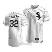 Camiseta Beisbol Hombre Chicago White Sox Gavin Sheets Autentico Primera Blanco
