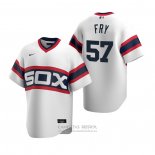 Camiseta Beisbol Hombre Chicago White Sox Jace Fry Cooperstown Collection Primera Blanco