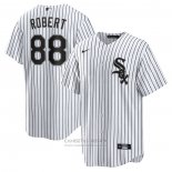 Camiseta Beisbol Hombre Chicago White Sox Luis Robert Replica Blanco