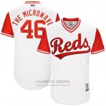 Camiseta Beisbol Hombre Cincinnati Reds 2017 Little League World Series 46 Tim Adleman Blanco