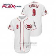 Camiseta Beisbol Hombre Cincinnati Reds Jose Peraza Flex Base Blanco