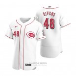 Camiseta Beisbol Hombre Cincinnati Reds Mychal Givens Autentico Primera Blanco