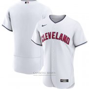 Camiseta Beisbol Hombre Cleveland Guardians Alterno Autentico Blanco