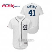 Camiseta Beisbol Hombre Detroit Tigers Victor Martinez Flex Base Blanco