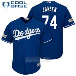 Camiseta Beisbol Hombre Los Angeles Dodgers Kenley Jansen Cool Base