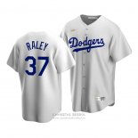 Camiseta Beisbol Hombre Los Angeles Dodgers Luke Raley Cooperstown Collection Primera Blanco