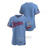 Camiseta Beisbol Hombre Minnesota Twins Autentico 2020 Alterno Azul