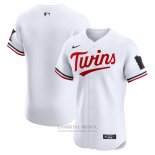 Camiseta Beisbol Hombre Minnesota Twins Primera Elite Blanco