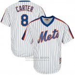Camiseta Beisbol Hombre New York Mets Gary Carter Blanco Cooperstown Collection